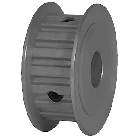 B&B Manufacturing 18XL037-3FA5, Timing Pulley, Aluminum, Clear Anodized 18XL037-3FA5